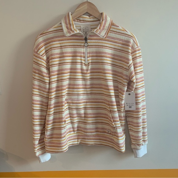 billabong RETRO SUMMER half zip sweatshirt - Picture 4 of 7